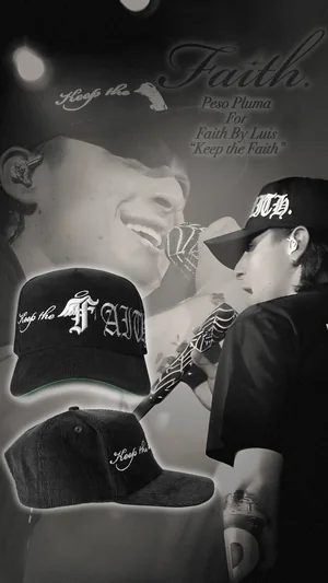 Faith By Luis Keep The Faith hat ad